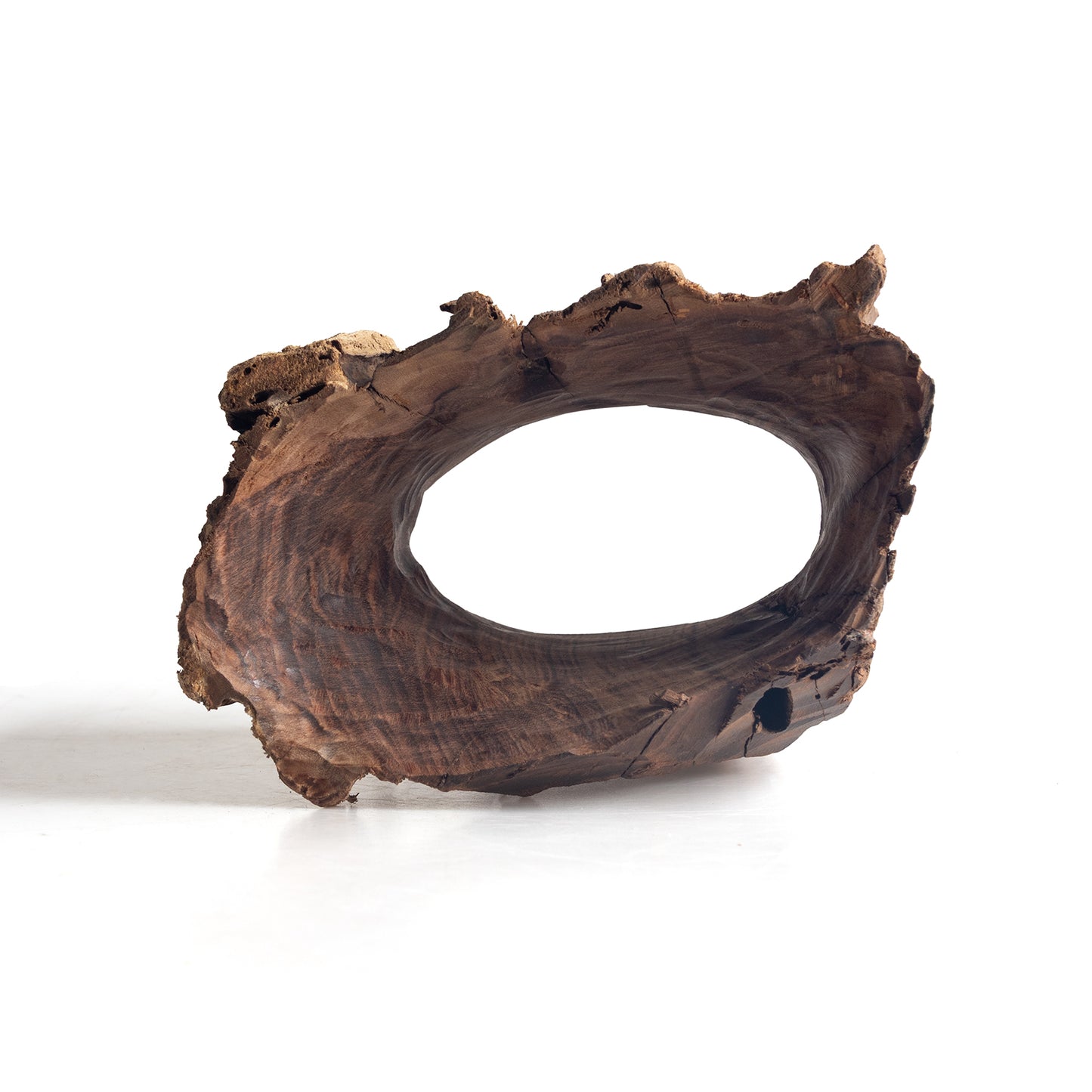 Natural Hollow Log Hide for Aquariums & Terrariums – Wooden Cave Shelter, 3 Sizes