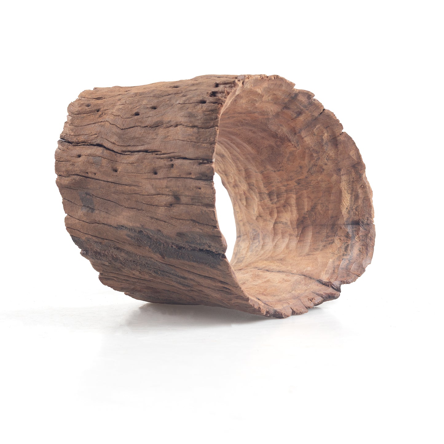Natural Hollow Log Hide for Aquariums & Terrariums – Wooden Cave Shelter, 3 Sizes